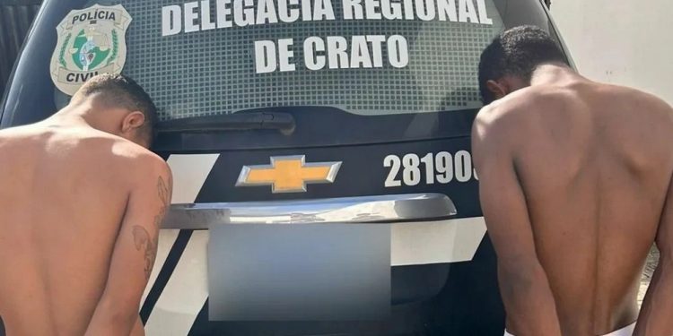 Dupla é presa em Crato suspeita de ter matado um homem de 43 anos