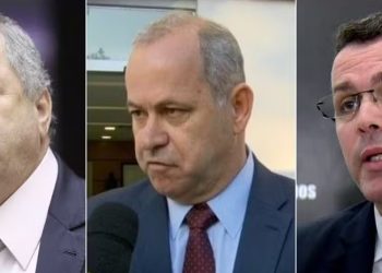 Chiquinho Brazão, Domingos Brazão e Rivaldo Barbosa, acusados de mandar matar Marielle Franco (Foto: Reprodução)