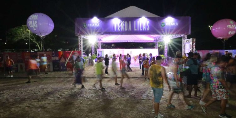 Tenda Lilás e Unidade Móvel da Casa da Mulher Cearense combaterão importunação sexual na Festa do Pau da Bandeira em Barbalha