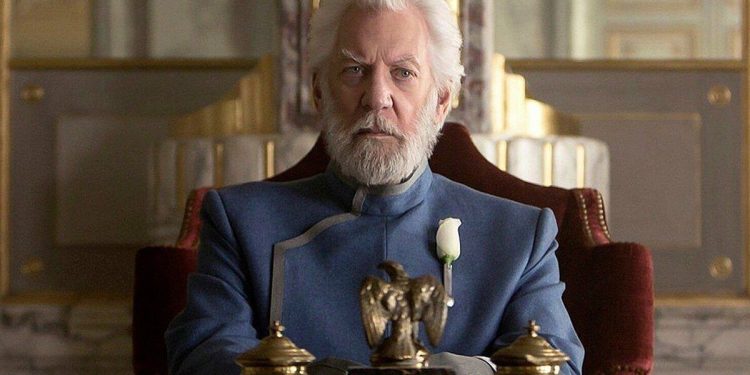Morre ator Donald Sutherland, o Snow da saga ‘Jogos Vorazes’