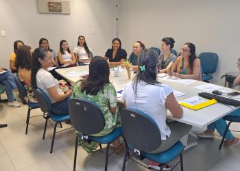 Equipe reunida para alinhamento das etapas da pesquisa (Foto: Divulgação/HRC)