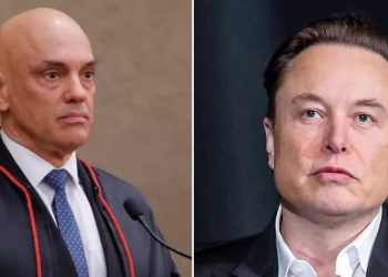 Alexandre de Moraes e Elon Musk (Foto: Reprodução/Wikipedia)
