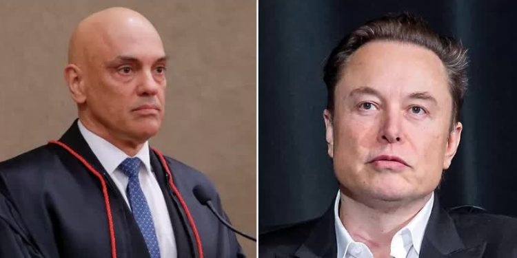 Rede X, de Musk, diz que não cumprirá ordem de Moraes e que espera bloqueio no Brasil