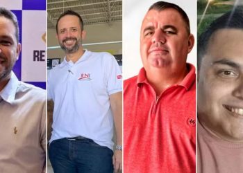 Raphael Bohne, Wlisses Dutra, Regiclaudio Freitas e Thiago Almeida estão entre vítimas do avião que caiu em Vinhedo (Foto: Reprodução)