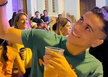 Venicius Amaro dos Santos foi assassinado com golpe de faca ao tentar separar briga na cidade de Potengi (Foto: Reprodução)