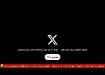 A rede social X começou a sair do ar no início da madrugada deste sábado (31) (Foto: Reprodução)