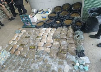 Polícia fecha laboratório de drogas no Crato (Foto: Divulgação/PMCE)