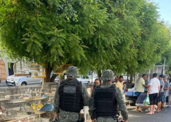 O resgate aconteceu por meio do Batalhão de Polícia Militar Ambiental (BPMA), da Polícia Militar do Ceará (PMCE) (Foto: Divulgação/PMCE)