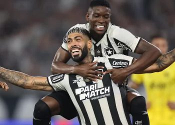 Botafogo goleia Peñarol por 5 a 0 e coloca pé na final da Libertadores