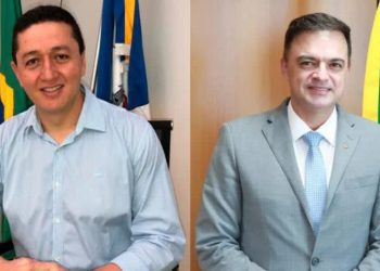 Glêdson Bezerra (Podemos) e Fernando Santana (PT) (Foto: Reprodução)
