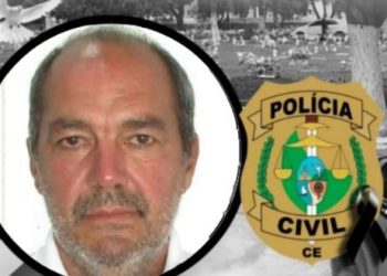 Danúsio Maranhão perdeu o controle do veículo e capotou na rodovia, morrendo ainda no local. Ele deixa esposa e dois filhos (Foto: Divulgação/Sinpol-CE)