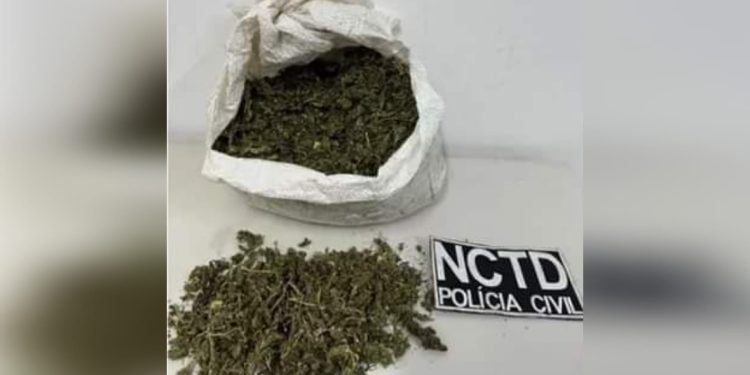 Motorista de aplicativo é preso com 2 quilos de maconha em Juazeiro do Norte