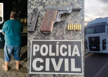 Jefferson José Barbosa foi preso em flagrante na manhã desta segunda-feira (25) (Foto: Divulgação)