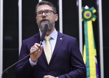 O deputado federal Marcos Pollon (PL-MS)  (Foto: Mário Agra/Câmara dos Deputados)