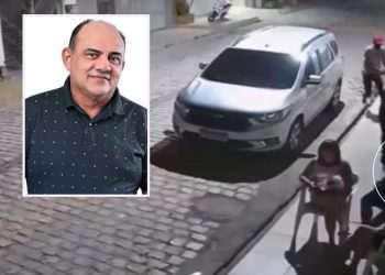 Vereador Marcos Aurélio de Araújo (PP), de 57 anos, foi morto a tiros em frente de casa em Tabuleiro do Norte (Foto: Reprodução)