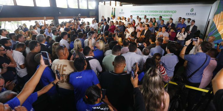 Governo do Ceará investe R$ 521 milhões em obras de esgotamento sanitário em 17 municípios