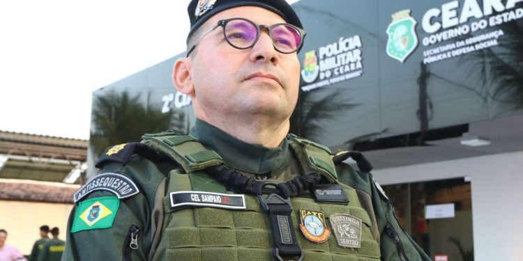 Coronel Sinval Sampaio é o novo comandante da Polícia Militar do Ceará