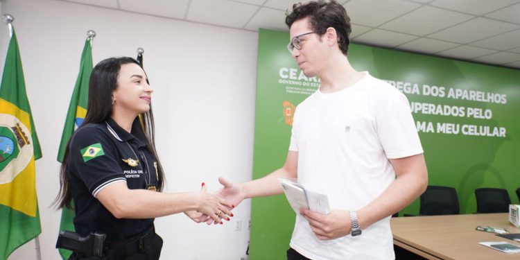 Programa ‘Meu Celular’ já ajudou a recuperar mais de 6 mil aparelhos no Ceará