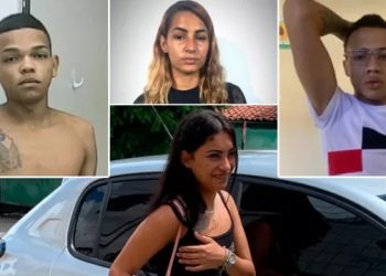 “Davi ou BH”, Milene e “Pebão” são acusados de assassinarem Tamires Lima no Crato (Foto: Reprodução)