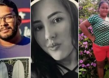 Danilo morreu vítima de acidente no Crato, Pedrina faleceu no Hospital Regional do Cariri, e "Cida" se envolveu num acidente em Campos Sales (Foto: Reprodução)