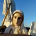 Chuvas danificam estrutura da Estátua de Nossa Senhora de Fátima em Crato e atrasam reconstrução