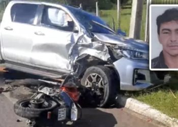 José Cláudio Rodrigues da Silva, de 46 anos, morreu no local (Foto: Reprodução)