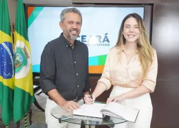 Jade Romero deve permanecer na função até o próximo dia 27 de abril, quando o chefe do Executivo estadual, Elmano de Freitas (PT), retorna da viagem à China (Foto: Divulgação/Governo do Ceará)
