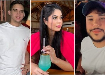 Raul Aquino Rodrigues, de 18 anos, Yasmin de Araújo Andrade, de 24 anos e Jofre Dantas Pereira, de 28 anos, morreram em um acidente de carro na divisa do Ceará com o Piauí (Foto: Arquivo pessoal)