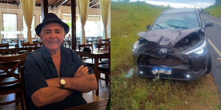 Idoso morre atropelado na CE-153 e filho do prefeito de Aurora estava no veículo