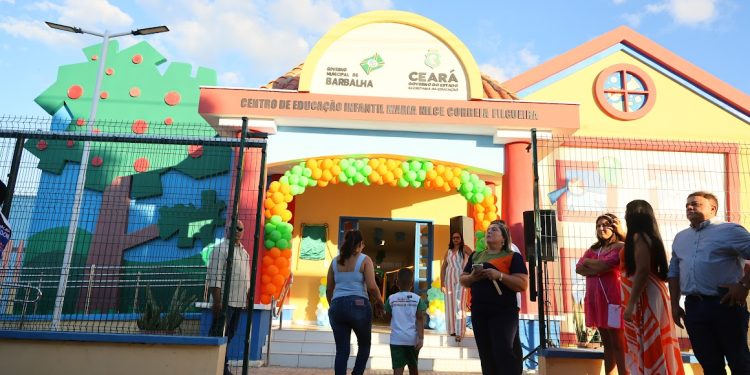 Barbalha recebe novo Centro de Educação Infantil com capacidade para 208 crianças