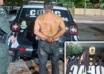 Vigilante filmado estuprando filha de 12 anos é preso em Juazeiro do Norte (Foto: Reprodução)