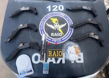 O material ilícito foi encontrado em uma residência situada no Bairro Frei Damião (Foto: Divulgação/Setur)