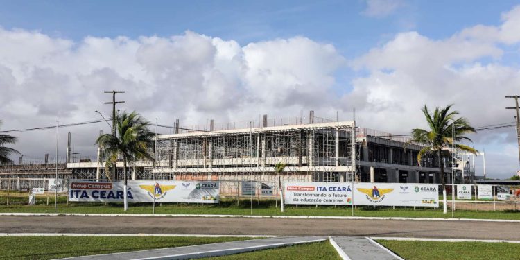 Novo campus do ITA Ceará tem obras avançadas e entrega prevista para 2026