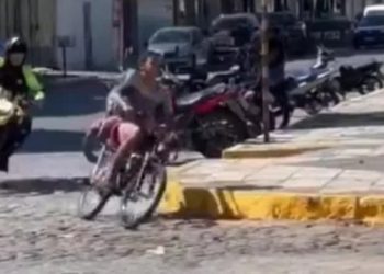 Perseguição em Barbalha termina com abordagem a condutor de bicicleta motorizada