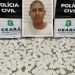 Homem é preso com quase 800 papelotes de cocaína que seriam vendidos na Expocrato