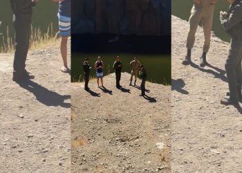 Os corpos dos dois rapazes foram resgatados por equipes do Corpo de Bombeiros Militar do Ceará (Foto: Reprodução)