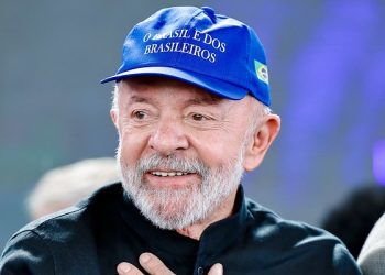 Lula fez reunião sobre tarifaço dos EUA neste domingo (13) (Foto: Ricardo Stuckert/PR)