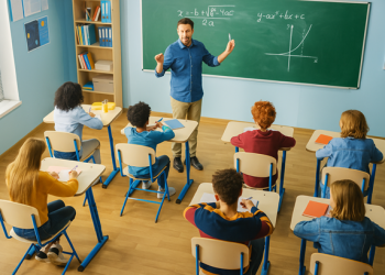 Exame vai selecionar professores de educação básica da rede pública (Imagem gerada por IA)