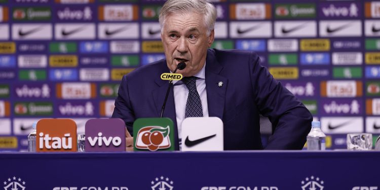Ancelotti convoca jogadores com 10 novidades para os últimos jogos das Eliminatórias