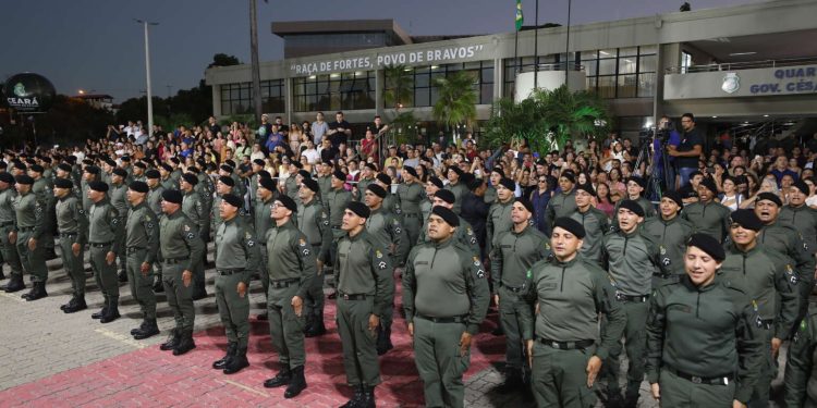 Ceará ganha reforço de 175 novos policiais militares