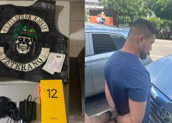 A captura foi feita por equipes da 4ª Seccional do Interior Sul de Iguatu e foi realizada em Juazeiro do Norte (Foto: Reprodução/PCCE)