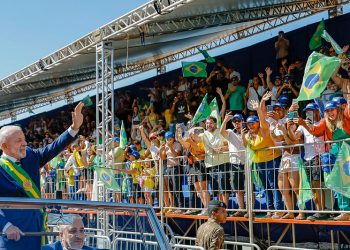 Presidente Lula durante o Desfile de 7 de Setembro, em Brasília (Foto: Ricardo Stuckert/PR)