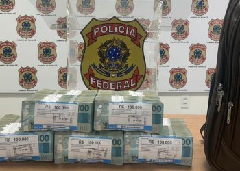 PF apreende R$ 500 mil e prende suspeito em Juazeiro do Norte