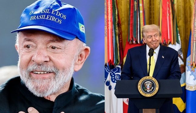 Lula pede a Trump que reveja tarifaço e sanções contra autoridades brasileiras