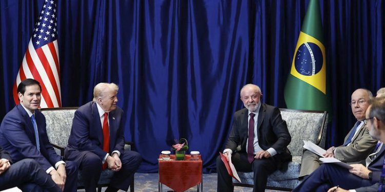 Lula: reunião com Trump foi ‘ótima’, e tarifa e sanções vão ser negociadas ‘imediatamente’