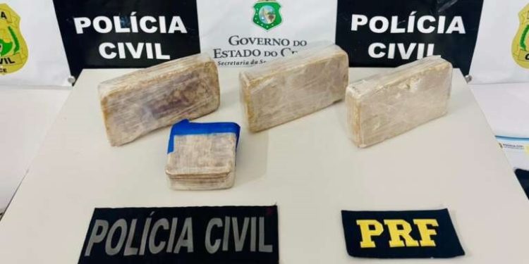 Polícia Civil prende casal com mais de 3,5 kg de crack no Crato