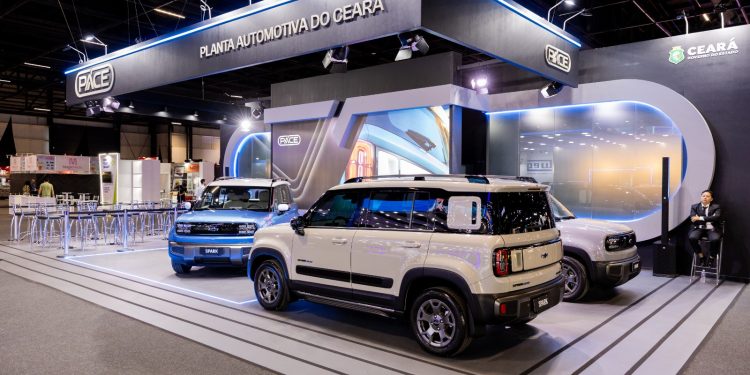 Polo automotivo do Ceará ganha destaque no Salão Internacional do Automóvel em São Paulo