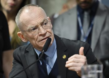 Parlamentares escolhem Fabiano Contarato para presidente da CPI do crime organizado (Foto: Andressa Anholete/Agência Senado)