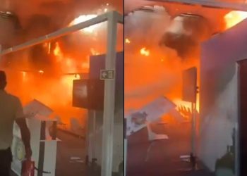 Incêndio atinge pavilhão da COP30 em Belém e provoca evacuação da área diplomática