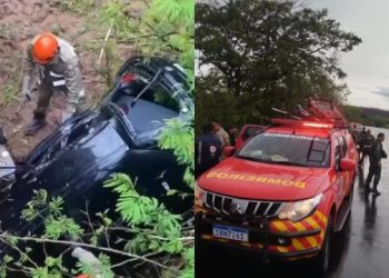 A ocorrência aconteceu por volta das 7h, no trecho entre os distritos de Rosário e Café da Linha (Foto: Reprodução)